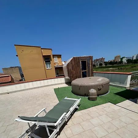 Casa Angela Solarium Con Vasca Idromassaggio, Sauna E Sala Fitness Palermo